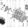 Tampa Dianteira do Motor Renault Megane Scenic 2.0 16v F4R