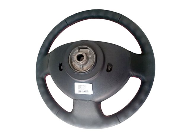 volante couro parcial renault logan sandero 985103574r