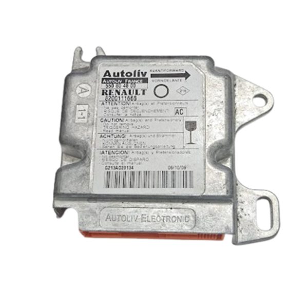 modulo do airbag renault twingo 8200111668