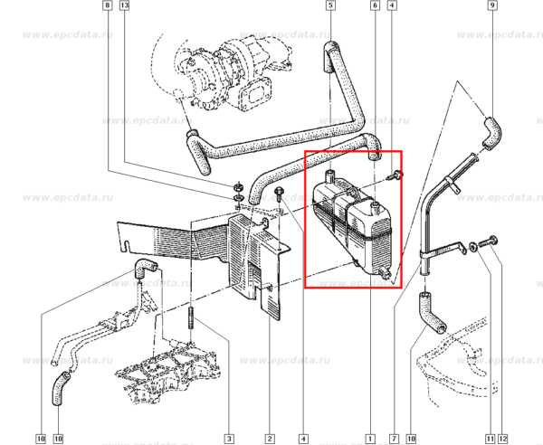 7700699090 decantador de gas renault trafic