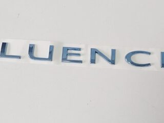 emblema logotipo da tampa traseira renault fluence 908893691r