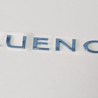emblema logotipo da tampa traseira renault fluence 908893691r