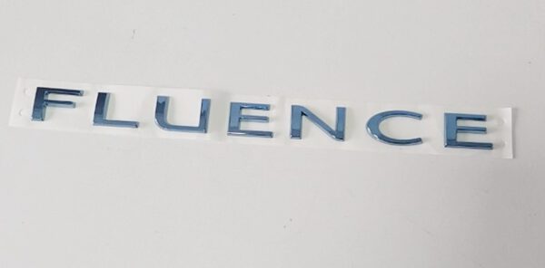 emblema logotipo da tampa traseira renault fluence 908893691r