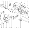 moldura inferior instrumento duster 681358041r catcar