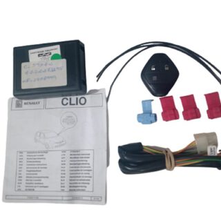 7702271195 kit alarme com controle renault clio original