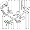 7703034261 porca renault master ii