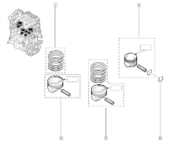anéis pistao renault megane 7701474857 catcar