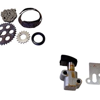 kit distribuição com corrente embreagem ford corcel motor cht 8751