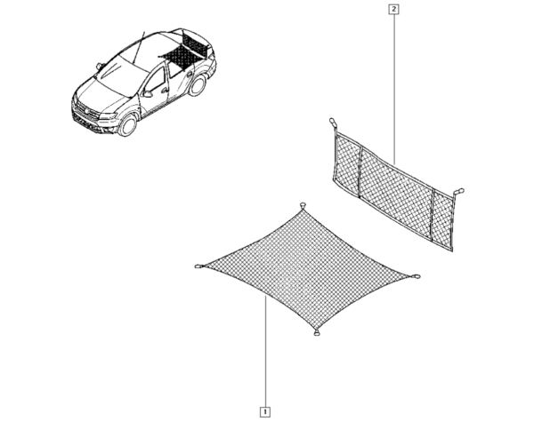 rede proteção renault sandero 8201314518 catcar