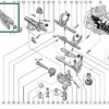 7700112818 garfo embreagem renault laguna scenic megane