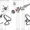 7703087189 retentor eixo bomba oleo renault 19 1.8 8v f3p