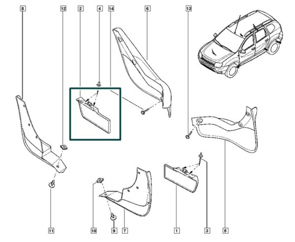 788120006r parabarro lado esquerdo renault duster