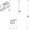 8200497816 batente porta traseira renault master