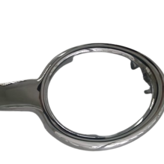 9677182577 moldura farol milha cromado ld peugeot 208 1.6