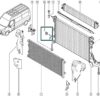 215085319r coxim radiador renault master trafic