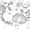 7701047563 suporte lampada renault clio