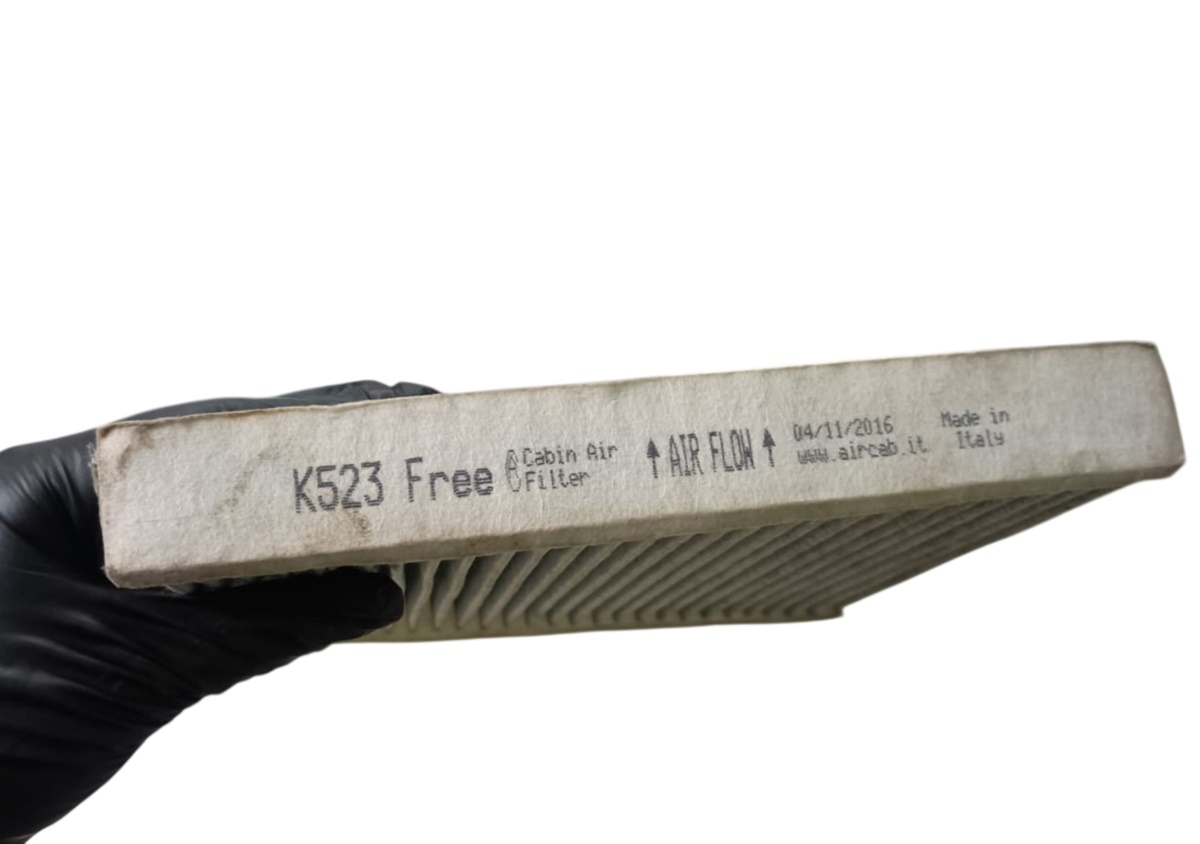 k523 - 1 filtro de ar carvão ativado citroen berlingo xsara k523