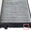 k649 2 filtro de ar condiconado carvão ativado bmw x5 x6 detalhe