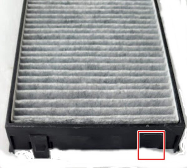 k649 2 filtro de ar condiconado carvão ativado bmw x5 x6 detalhe