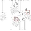 7700431887 puxador interno porta lado direito renault scenic b