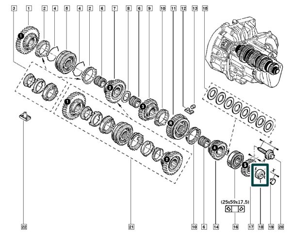 7700720240 renault kangoo