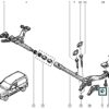 7703074453 tampa plastica vedação caixa direção kangoo