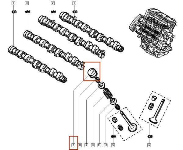 9635323080 tucho hidraulico renault laguna original