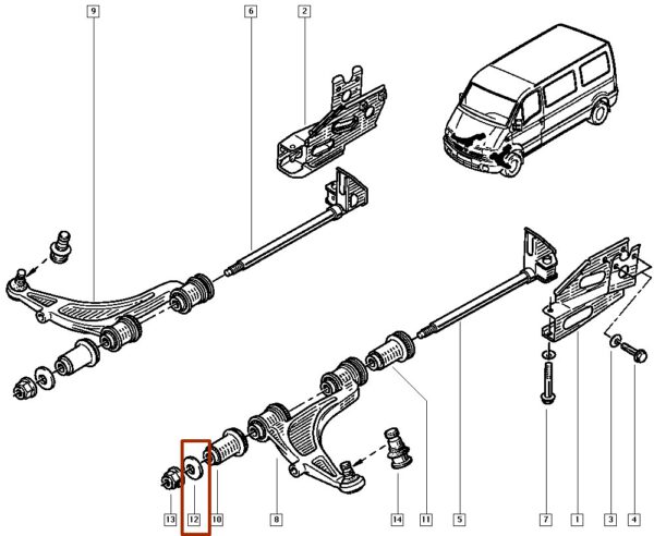 7703053927 arruela de aço medio renault master catcar