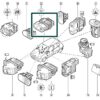 8200446720 botão trava porta renault clio