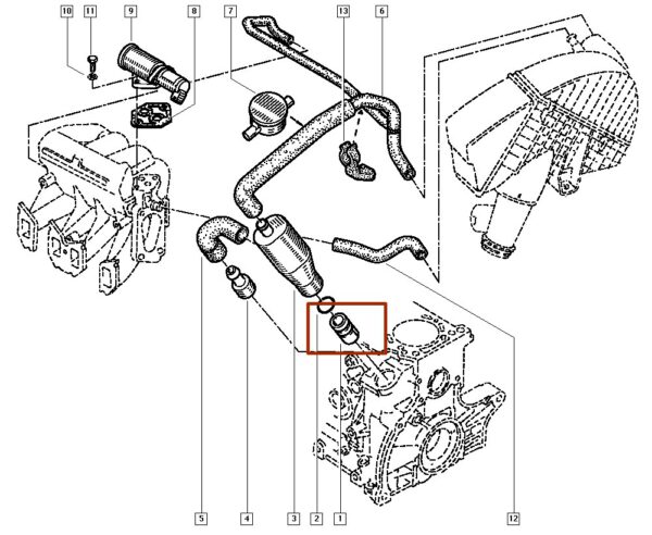 8200748335 bucha espaçadora suspenção renault laguna catcar