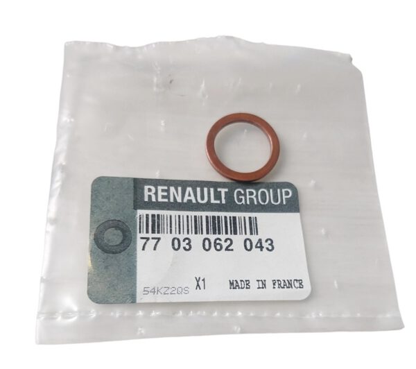 anel de vedação do bujão de Óleo renault master 7703062043