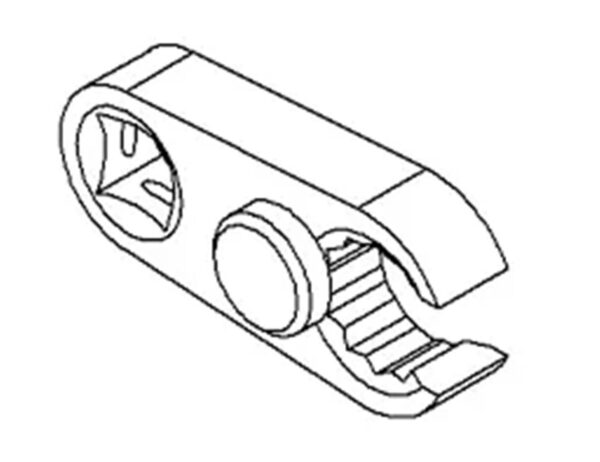 7711381807 chave para sensor de temperatura escape renault