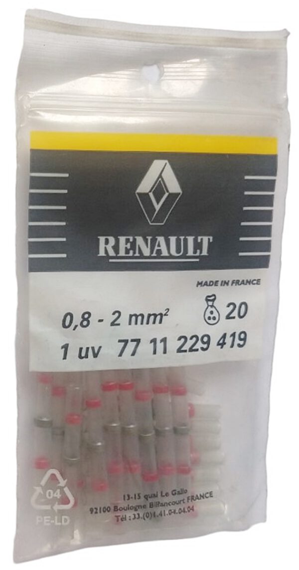 mangas de fusíveis térmicos linha renault 7711229419