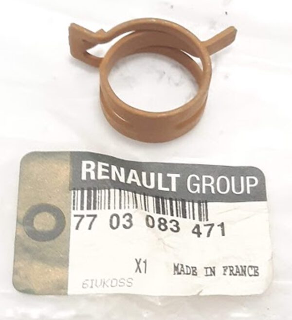 7703083471 abraçadeira mola de aço renault master trafic duster scenic clio