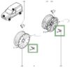 8200030701 parafuso de aço roda renault clio kangoo scenic fluence megane r19 r21