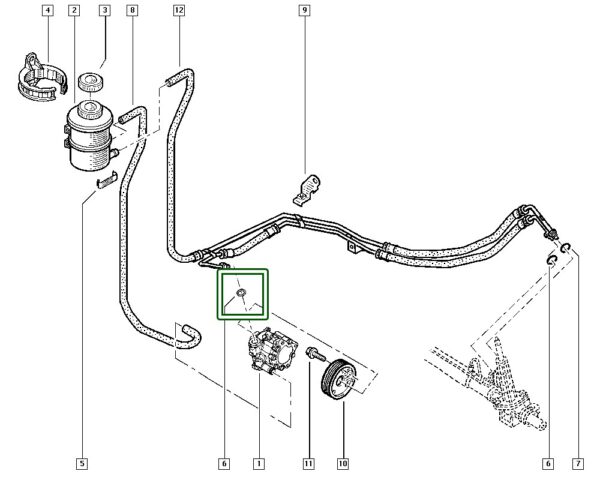 oring vedação ar condicionado renault master 7703065106