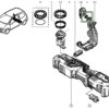 oring vedação bocal tanque renault master twingo 7701035567