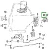 batente porta malas jac j6 diamond 81360 4a000