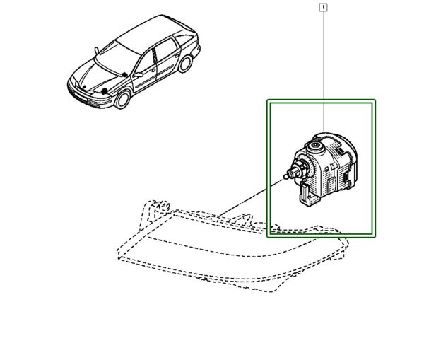 motor regulador farol renault laguna megane 8200261818