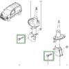 parafuso amortecedor dianteiro renault kangoo megane laguna twngo 7703002835