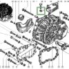 selo vedação filtro de oleo cambio renault twingo 7703062012