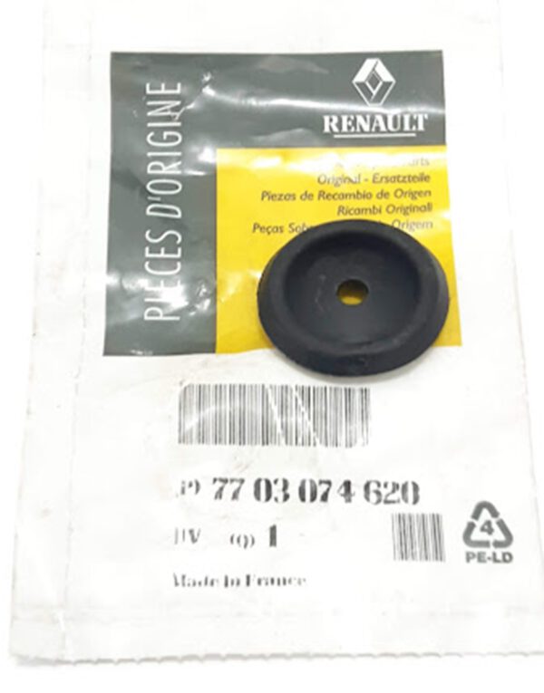 tampão plastico carroceria renault megane scenic original 7703074620