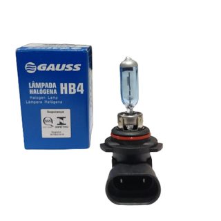 lâmpada halógena farol milha gauss hb4 12v/51w gl36hb4