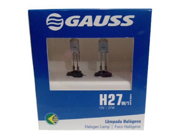 kit lâmpada farol milha 12v/27w gl880b h27w/1