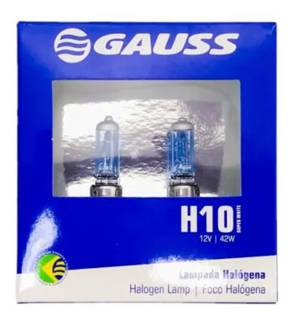 par lâmpada gauss h10 12v/42w gl87h10