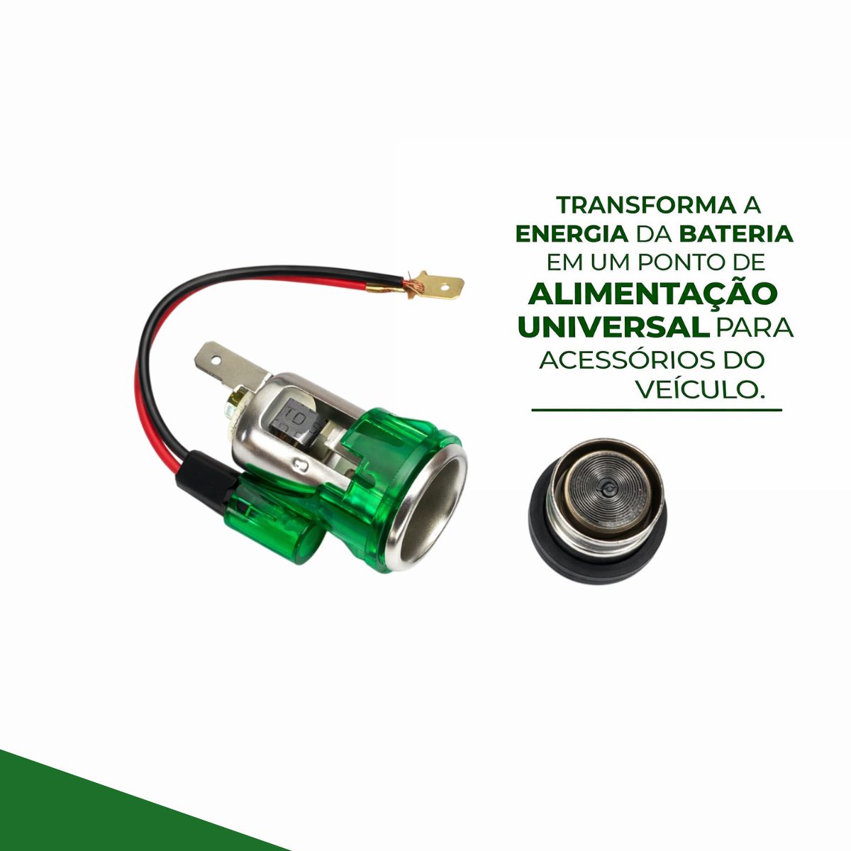 793001-3 acendedor de cigarro carro auto veicular universal completo 12v 7903001