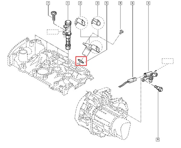 junta de borracha vulcanizada renault fluence megane 8200197717