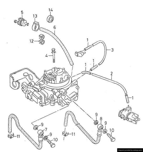 válvula canister volkswagem golf 0280142155