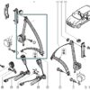 cinto de segurança renault clio 868844483r