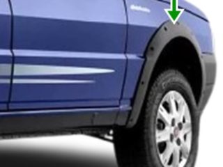 moldura paralama dianteiro direito fiat uno way 100176755